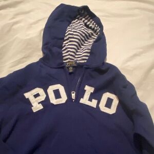 Polo Ralph Lauren Youth navy blue jacket L